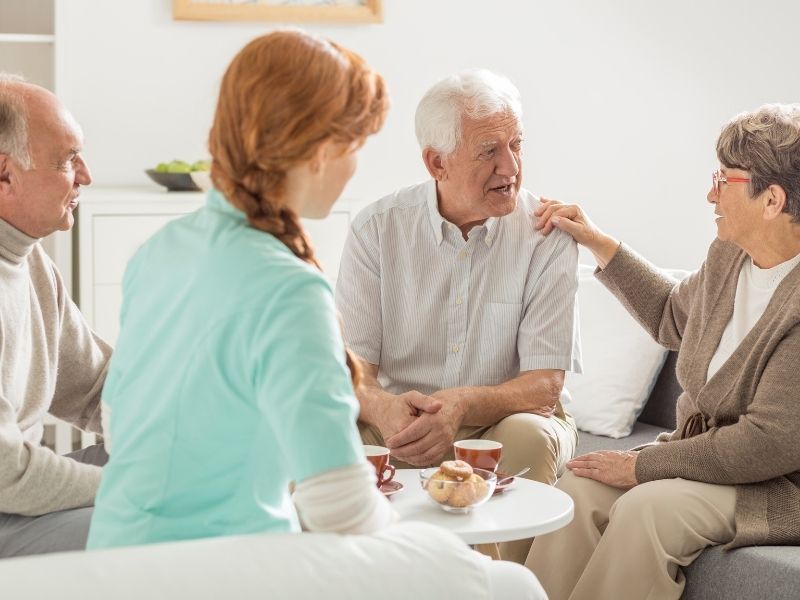 Engaging Social Environment: Residents at The Summit enjoy personalized activities and enriching programs.