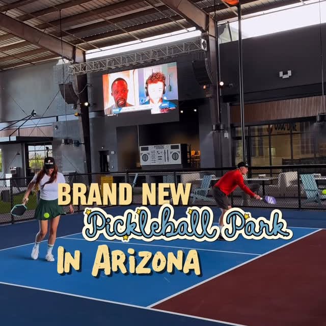 Experience the thrill and flavor together at Mesa's new pickleball and dining hot spot.