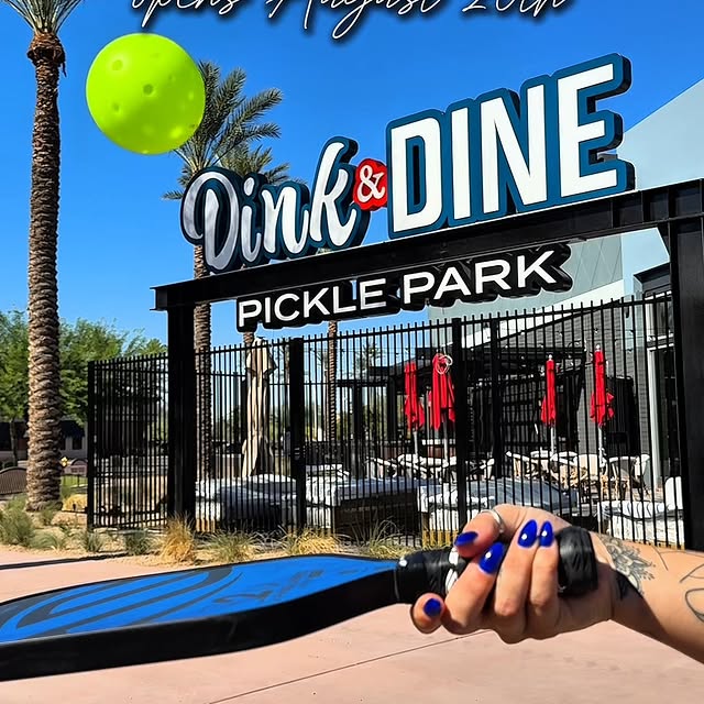 Explore the expansive and versatile grounds of Dink and Dine—the perfect setting for any occasion.